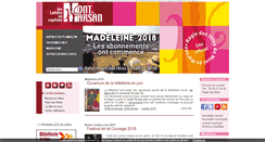 Desktop Screenshot of fetesmadeleine.fr